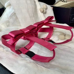 PRADA Flamingo Pink Avante Garde Slippers